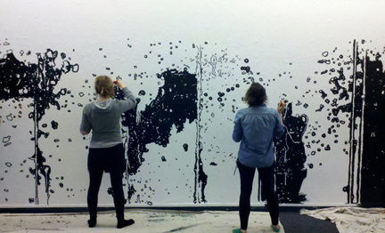 Day 5: south wall front door gallery